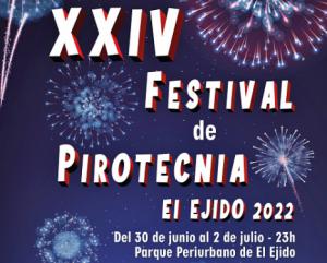 El XXIV Festival de Pirotécnia ‘Ciudad de El Ejido’ quemará 350 kilos de pólvora