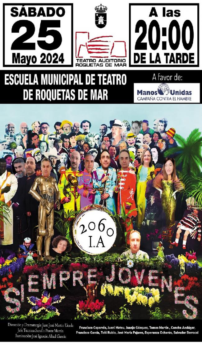 La Escuela Municipal de Teatro de Roquetas sale a escena el sábado