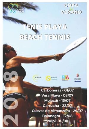 Diputación acerca el Circuito de Tenis Playa a las playas de siete municipios de la provincia