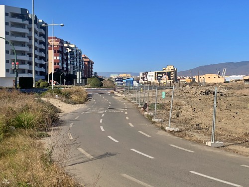 Corte de tráfico en la zona de La Goleta