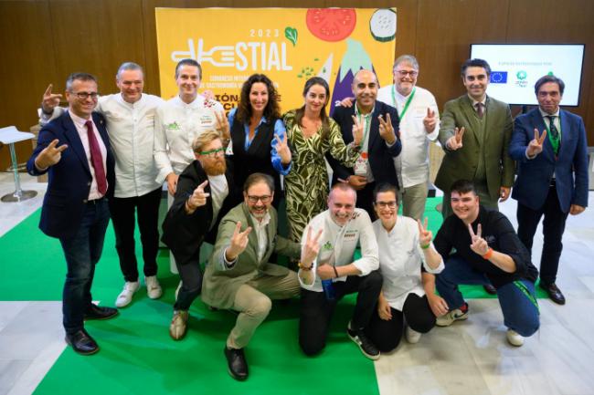 La 'gastronomía verde' logra el éxito de Vestial