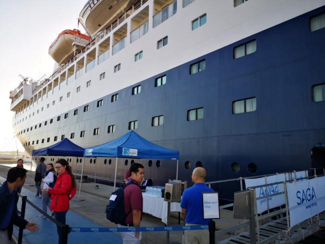 Almería cerrará el año con 38 cruceros y más de 29.600 turistas