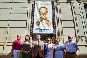 Diputación se suma a la campaña sobre el cáncer infantil de la Asociación Argar