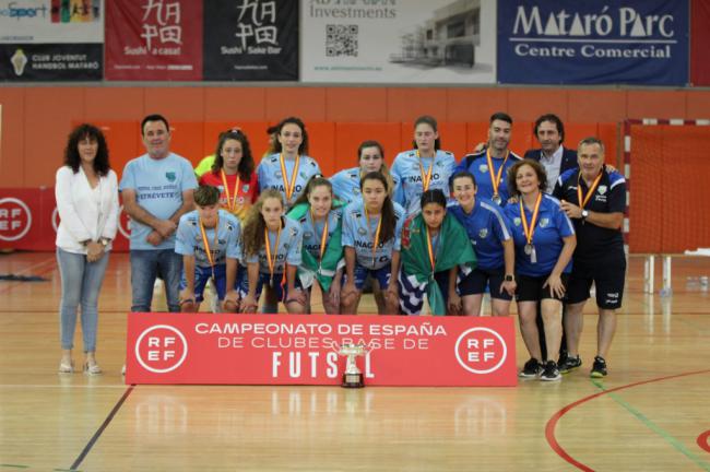 El Cadete Femenino, Subcampeón de España