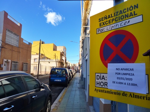 Limpieza intensiva en el Barrio Alto, actuando en 37 calles