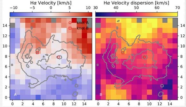 Calar Alto estudia una galaxia guisante verde que muestra cómo se iluminó el universo primigenio