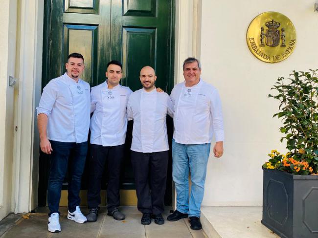 El chef almeriense José Álvarez dará del cóctel del Día de la Hispanidad en la Embajada española en Londres