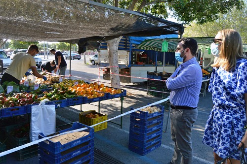 Las bolsas de plástico quedan prohibidas en los mercadillos de la capital 