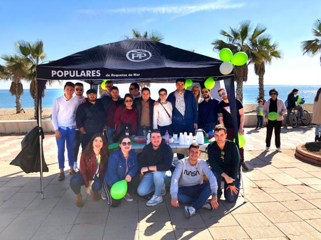 NNGG de Roquetas celebra el 28F con un desayuno popular