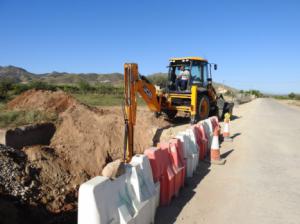 Arrancan en Huércal-Overa las obras de mejora de las carreteras del IRYDA