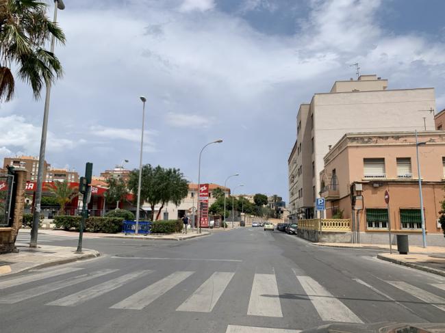 Cortes de tráfico en Almería por obras de conexión de depósitos de agua