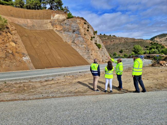 Culminan la mejora de la A-349 entre Tahal, Macael y Olula del Río