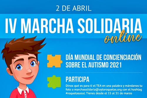 IV Marcha on line por el Día de Concienciación sobre el Autismo