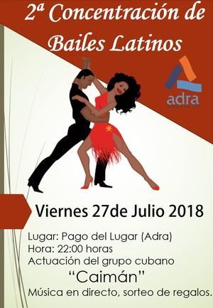 II Concentración de Bailes Latinos Ciudad de Adra