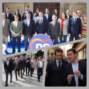 Casado visita Almería para apoyar la candidatura a las generales