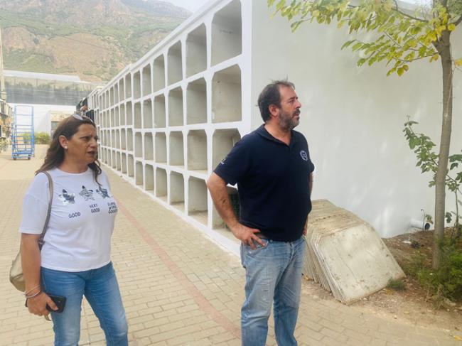 Dalías pone a punto el cementerio de cara a Todos los Santos