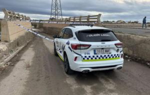 Corte de accesos al río Andarax en Almería