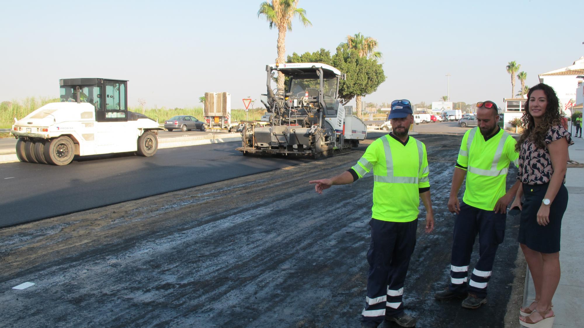 Concluyen las obras de mejora de infraestructuras en “Las Buganvillas”.