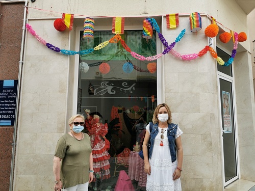 Ganadores del concurso de balcones y fachadas de su “Feria Dormida”