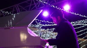 El pianista Diego Valdivia cautiva al público virgitano con su concierto de Navidad