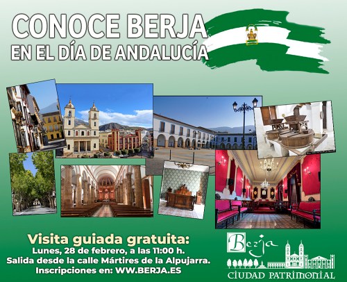 Berja organiza una ruta guiada gratuita para el Día de Andalucía