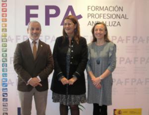 La Consejera de Educación acompaña al alcalde de Vera en la clausura de las II Jornadas Andaluzas de FP