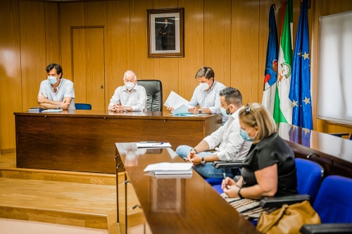 El alcalde de Roquetas preside el primer Consejo Escolar tras el #COVID19