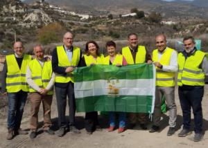 Colocada primera piedra de la EDAR de Canjáyar en Almería