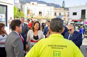 Carmen Crespo acude al Cristo de la Luz