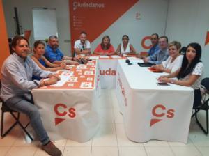 Cs Almería perfila su estrategia para las próximas citas electorales