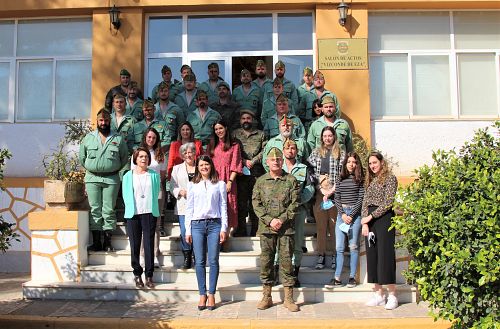 Diputación forma a personal de La Legión en prevención de adicciones