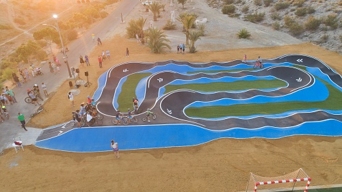 Vera estrena circuito de ‘Pump Track’ en el Parque de la Rambla