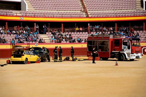 1.800 personas disfrutan de las exhibiciones del Consorcio de Bomberos