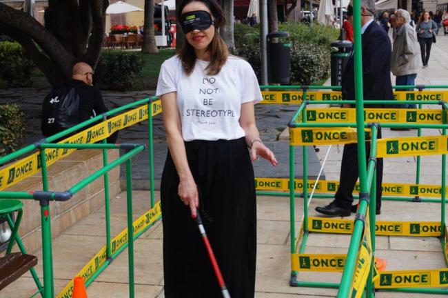 La ONCE celebra el lunes ‘Almería accesible con los ojos cerrados’