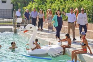 Bacares disfrutará de una renovada piscina gracias a Diputación