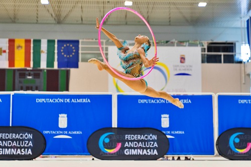 Éxito en los Campeonatos de Andalucía de Gimnasia Rítmica