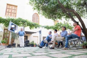 Antonio Felipe Rubio ‘ilumina’ el Patio del Mandarino con reflexiones científicas sobre el universo