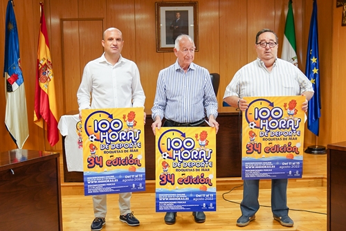 Roquetas de Mar presenta la XXXIV edición de las ‘100 Horas de Deporte’