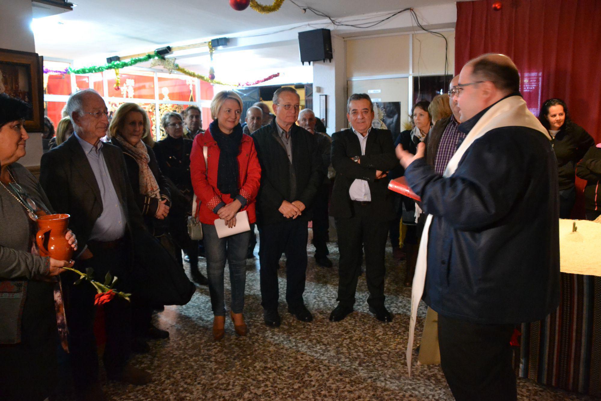 Bendición del Belén de la Hermandad de Los Dolores