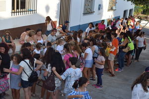 Todo A Punto Para El Campamento De Las Estrellas En La Villa De Vícar, En El IV Paseando Entre Velas