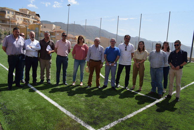 Recepcionado el nuevo equipamiento deportivo de la Urbanización La Envía