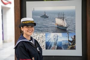 Exposición La Armada llega al Paseo de Almería