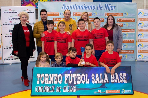 El Torneo de Fútbol Sala del 28F congrega a mas de 250 niños nijareños