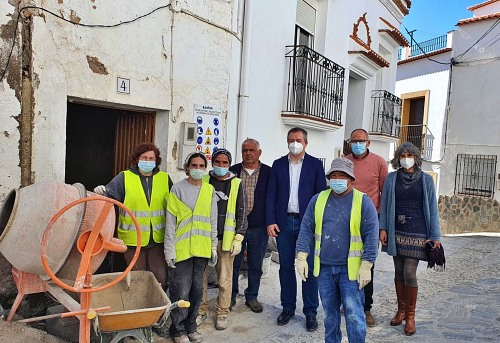 La Junta aporta 30.300 euros a las obras del PFEA en Almócita