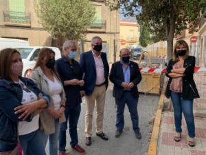 Delegado de Salud visita la reforma y ampliación del Centro de Salud de Dalías