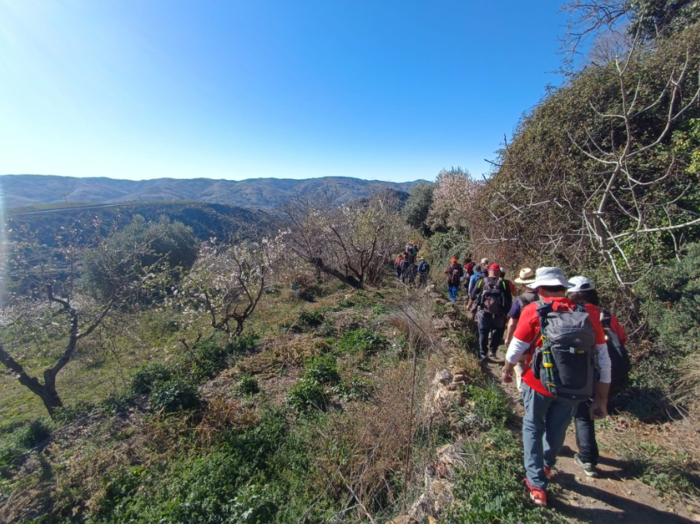 Vícar despide el programa de senderismo 'Deporte y Naturaleza'