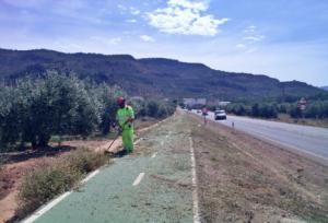 Adjudicación de trabajos de desbroce y mantenimiento de carreteras