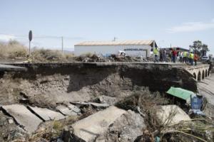 Así están las carreteras de Almería tras el paso de DANA