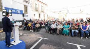 El presidente del PP cierra campaña tras recorrer toda la provincia