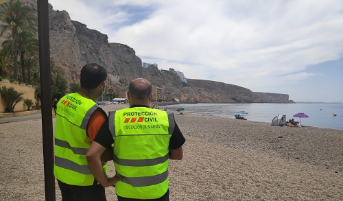 Protección Civil de Diputación diseña el plan de contingencia de playas frente al #COVID19